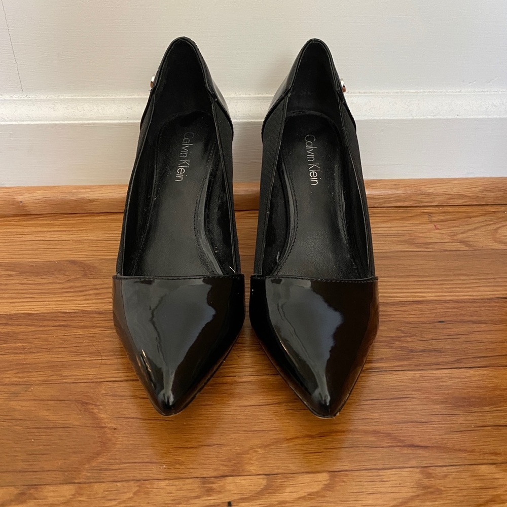 Calvin Klein Black heels size 4